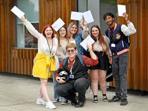 Supporting image for story: Day of celebration for many after A-Level results released