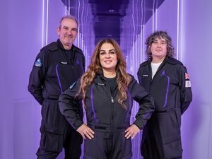 Supporting image for story: Advertising tycoon and Wolverhampton University graduate reaches edge of space on Virgin Galactic flight
