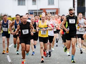 Supporting image for story: Runners and spectators hit Wolverhampton for first half marathon in three years  