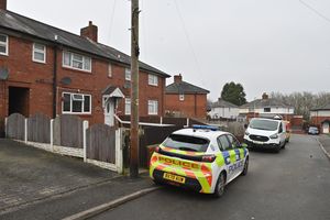 The scene in Green Park Road. Photo: Steve Leath