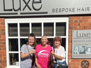 Supporting image for story: Staff member at Stafford home braves the shave for good cause