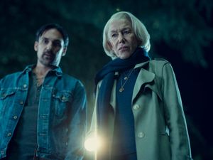 Dame Helen Mirren in a scene from The Thursday Murder Club