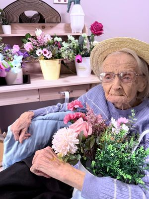 Lilian will soon celebrate her 102nd birthday