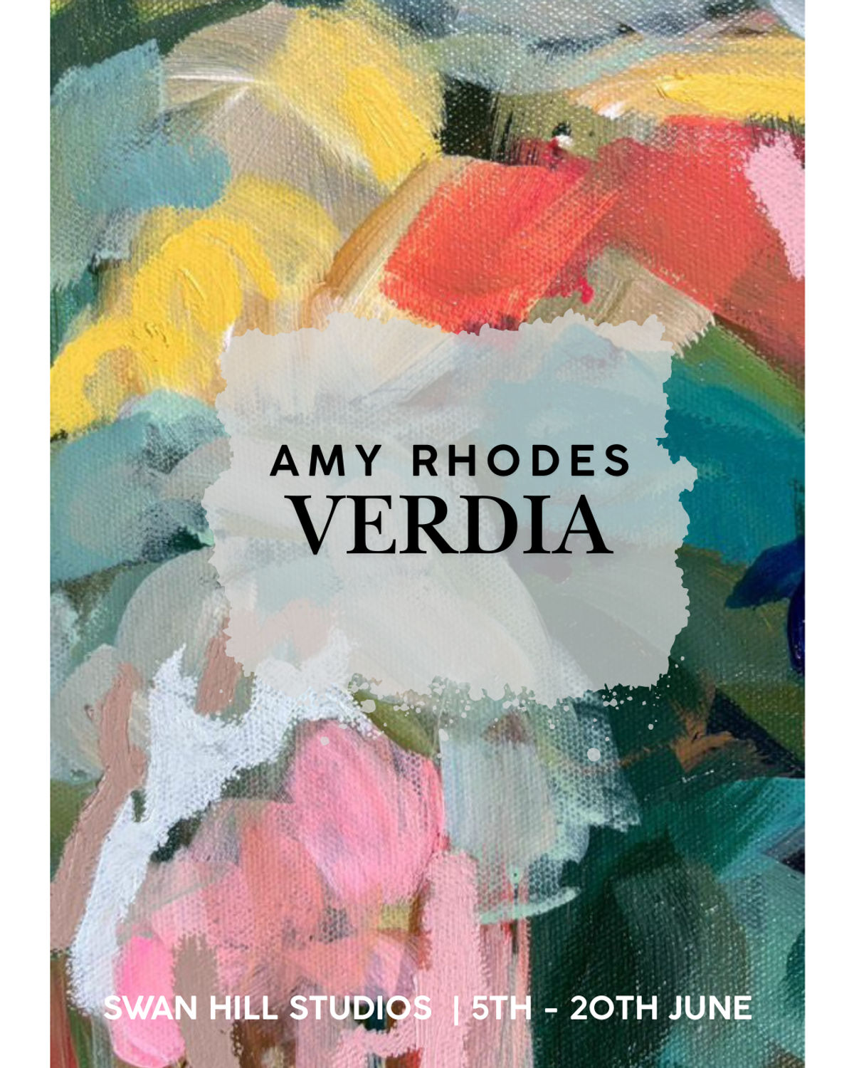 Swan Hill Studios Presents: Verdia – a solo exhibition by Amy Rhodes