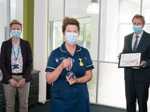 Supporting image for story: Top award for infection control nurse at orthopaedic hospital