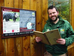 Supporting image for story: Hidden diary now in Dudley Zoo archives