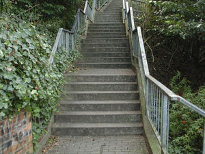 Supporting image for story: Shrewsbury town centre steps to be closed for six months