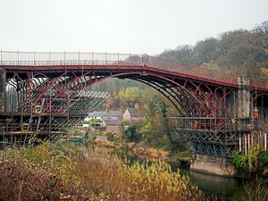 Supporting image for story: Almost there . . . new look Iron Bridge getting ready for official unveiling