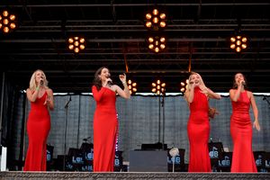 Ida Girls at the Battle of Britain Proms. Picture: RAF Museum