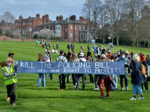 Supporting image for story: Shrewsbury 'Kill the Bill' protest passes off peacefully