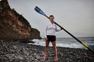 Kelda Wood, who became the first para-rower to solo row the Atlantic.