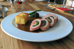 This little piggy  the roast pork fillet with chorizo