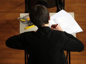 School exam stock