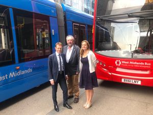 Supporting image for story: New red buses and orange trains join blue trams for West Midlands transport evolution