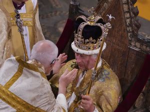 Supporting image for story: King felt ‘slightly anxious’ about crown wobbling during his coronation