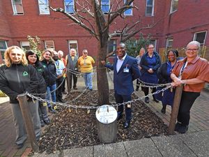 Supporting image for story: "This is a brilliant opportunity to bring the benefits of nature to Walsall Manor Hospital" - Memorial garden set to be transformed thanks to £10,000 grant