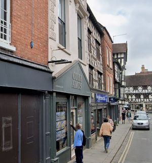 An application has been submitted to convert the first and second floors of Cobb Amos in Ludlow into a flat. Picture: Google