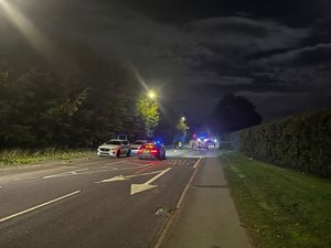 Roads were sealed off while the emergency services responded to the incident.