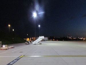Supporting image for story: Birmingham Airport to save on energy bills with move to LEDs in high-mast lights.