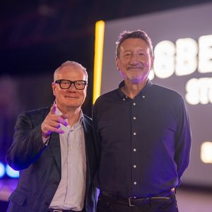 West Midlands Mayor Richard Parker with Peaky Blinders creator Steven Knight at the official opening of Digbeth Loc Studios. PIC: West Midlands Combined Authority