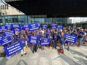 Supporting image for story: '55 hours is standard - it's a recipe for burnout': We asked protesting GPs about issues they face