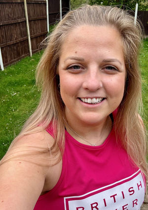 Olivia, who is running the marathon for the British Liver Trust on Sunday