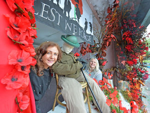 Supporting image for story: Dudley and Walsall Poppy displays wow as part of remembrance day