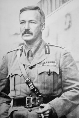 General Reginald Dyer at the time of the Hunter Committee inquiry, November 1919