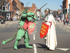 Supporting image for story: GALLERY: Thousands turn out for Newport's tenth St George's Day celebrations