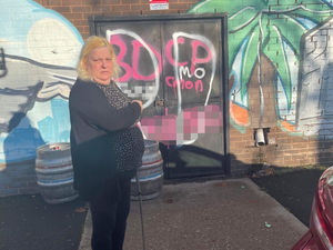 Supporting image for story: Heartbreak after vandals write obscenities on much-loved mural