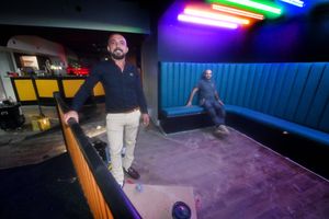 SHREW COPYRIGHT NATIONAL WORLD STEVE LEATH 20/08/25Pics in Shrewsbury Abbey Forgate of work on Bar/Club C21 and Peach Tree Restaurant. On some pics are the men behind the project: Lee Ozturk (black shirt) and Andy Morgan. VIP area.