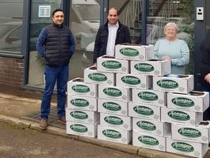 Supporting image for story: Walsall company in food parcel donation to help needy