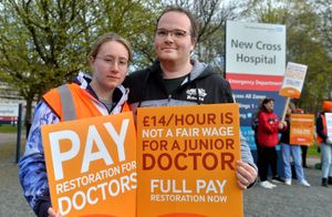 Rehana and Luke Ironside met during medical training six years ago