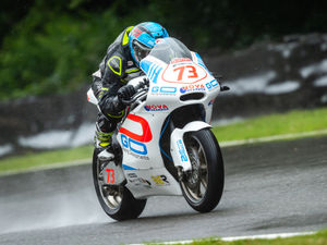 Supporting image for story: Newport racer Harry Rowlings sets the pace as he races to first victory