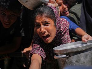 Supporting image for story: New aid system in Gaza has started operations, US-backed group says