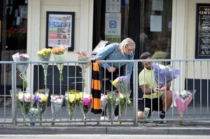 Tributes left to Reece Cox in Sedgley