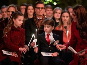 Supporting image for story: In Pictures: Family, celebrities and charities join Kate at carol service
