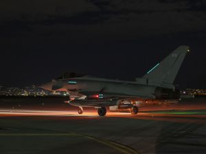 Supporting image for story: UK and France carry out strike on Syrian underground site ‘used by IS’