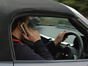 Supporting image for story: Shropshire Star comment: No excuse for using a mobile at the wheel
