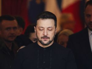 Ukrainian President Volodymyr Zelensky (PA)