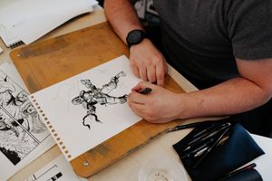 Patrick Goddard has worked on Judge Dredd