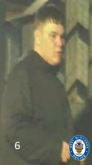 West Midlands Police are appealing for information on the individuals pictured here