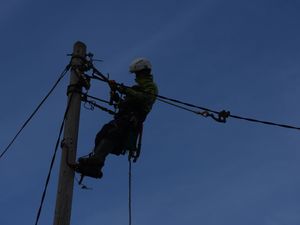 Supporting image for story: Power restoration work spills over into Monday across Ireland