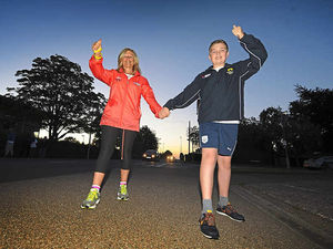 Supporting image for story: VIDEO AND PICTURES: Reece hits road for 106-mile trek in memory of Stephen Sutton