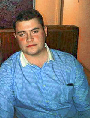 Victim Tom Kirwan who was stabbed