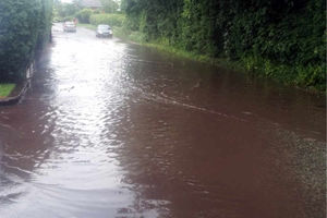 Supporting image for story: Shropshire hit by flash flooding again