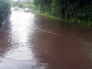 Supporting image for story: Shropshire hit by flash flooding again