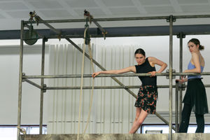 Tori Forsyth-Hecken and Eilis Small as Hunters; photo Dasa Wharton