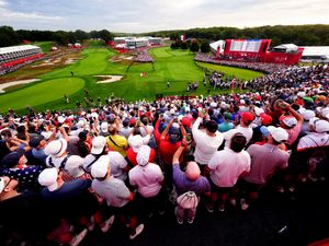 Supporting image for story: Jon Rahm hits first tee shot as Ryder Cup gets under way
