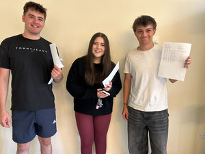 Supporting image for story: Youngsters across Powys have been celebrating after collecting their A Level results and working out their next moves